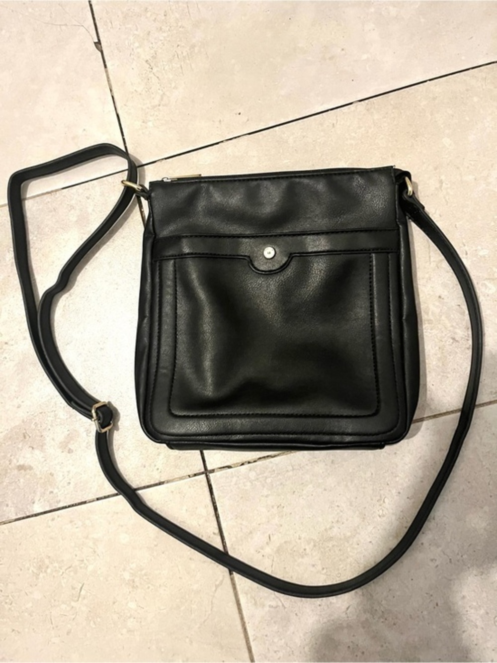 3/25$💥 Mia & Luca Purse Black Shoulder Bag Women Classic Y2K Ajustable